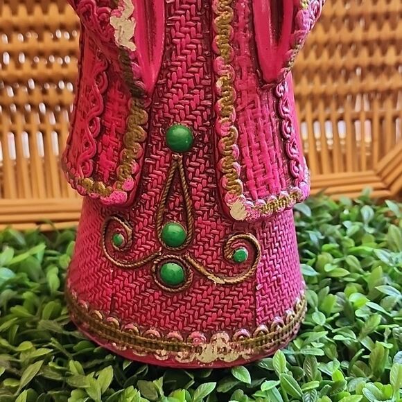 Vintage Paper Mache' 1 Of The Three Wise Men, King, Magi - Picture 6 of 17